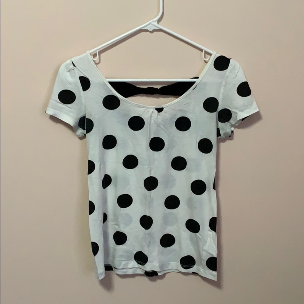 Polka dot top